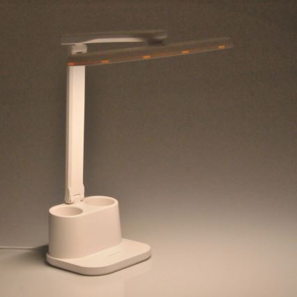 Lampe de table tactile à intensité variable BARI LED/6W/230V blanc