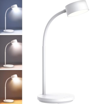 Lampe de table tactile à intensité variable LED/4,5W/5V 3000/4000/6500K blanc
