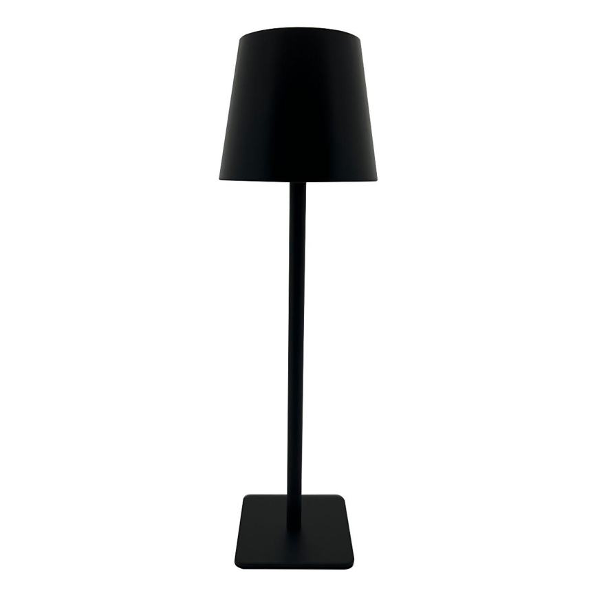 Lampe de table tactile à intensité variable LED/5W/5V USB 1200 mAh noir