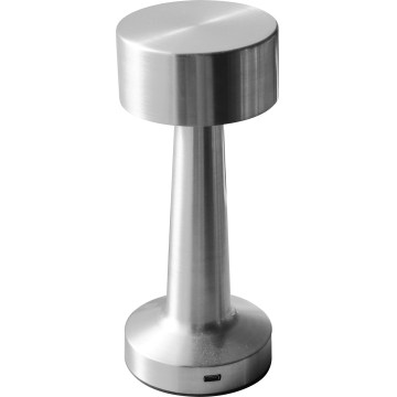 Lampe de table tactile à intensité variable LED SIMPLY/5V 2700/4000/6500K 800 mAh chrome brillant