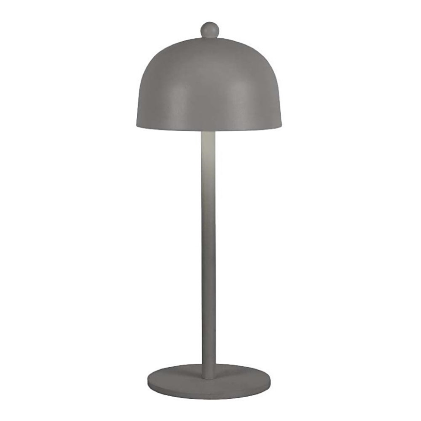 Lampe de table tactile à intensité variable rechargeable LED/1W/5V 3000-6000K 1800 mAh gris
