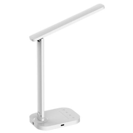 Lampe de table tactile LED à intensité variable avec connecteur USB KIARA LED/7W/230V blanche