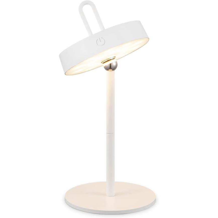 Lampe de table tactile LED dimmable rechargeable pour extérieur GENTLE LED/1,5W/3,7V 3000 mAh IP44 blanche