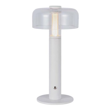 Lampe de table tactile rechargeable et à intensité variable LED/1W/5V 3000K 1800 mAh blanc