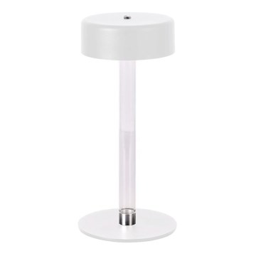 Lampe de table tactile rechargeable et à intensité variable LED/3W/5V 3000-6000K 2400 mAh blanc