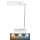 Lampe de table tactile rechargeable USB LED/16W/230V avec chargement sans fil 2800K-5700K