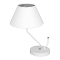 Lampe de table VICTORIA 1xE27/60W/230V blanc