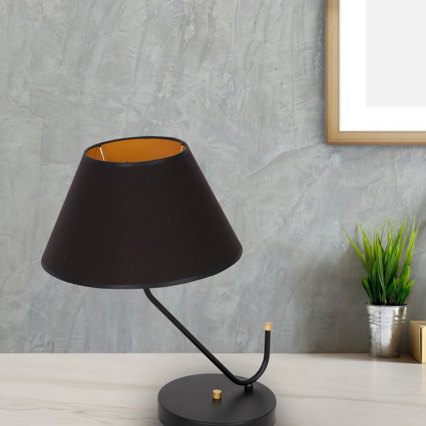 Lampe de table VICTORIA 1xE27/60W/230V noir