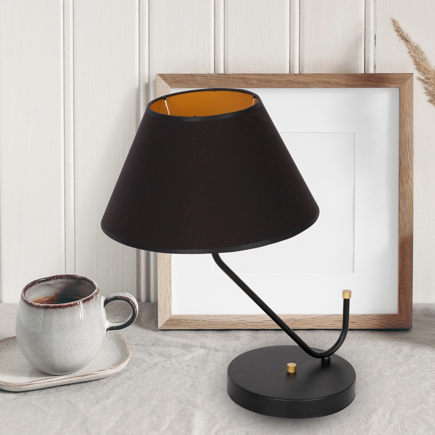 Lampe de table VICTORIA 1xE27/60W/230V noir