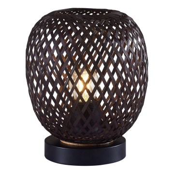 Lampe de table ZANZIBAR 1xE27/20W/230V d. 18 cm bambou