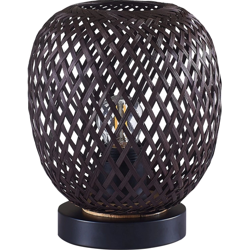 Lampe de table ZANZIBAR 1xE27/20W/230V d. 18 cm bambou