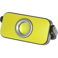 Lampe de travail LED avec fonction powerbank, 4400 mAh, IP44, jaune/noir