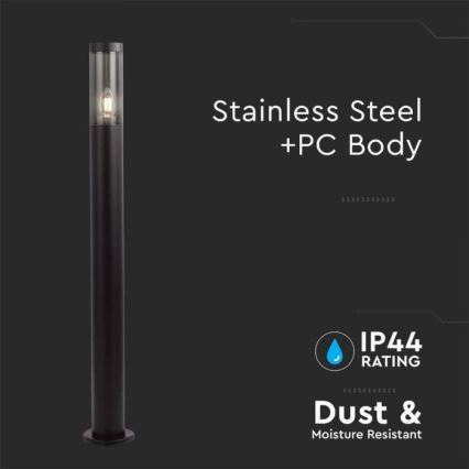 Lampe d'extérieur 1xE27/18W/230V IP44 100 cm