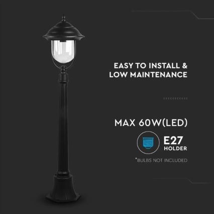 Lampe d'extérieur 1xE27/60W/230V 111 cm IP44