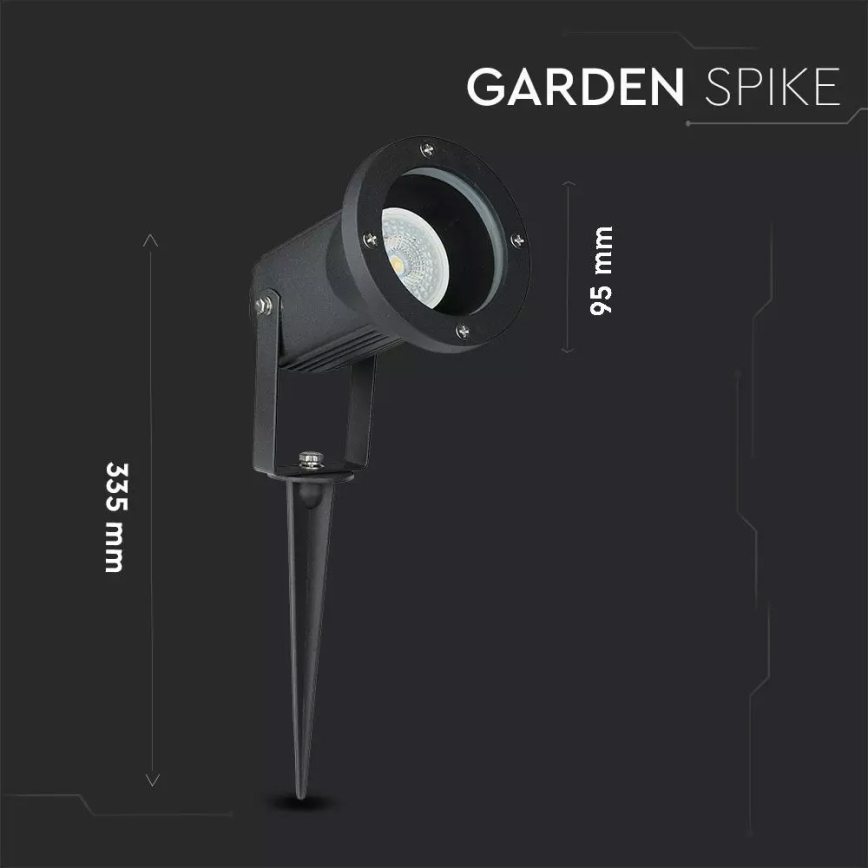 Lampe d'extérieur 1xGU10/35W/230V IP44