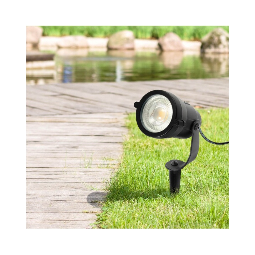 Lampe d'extérieur BLAKE UNO 1xGU10/35W/230V IP65 noire