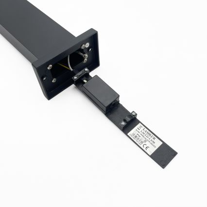 Lampe d'extérieur LANTHEA 1x GU10/11W/230V IP44 50 cm noire