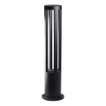 Lampe d'extérieur LED/10W/230V 3000K IP65 80 cm noire