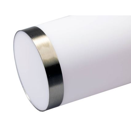 Lampe d'extérieur LIVIA 1xE27/10W/230V 45 cm IP44 argentée