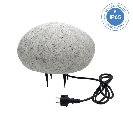 Lampe d'extérieur LUMISTONE 1xE27/15W/230V IP65 Ø 31,8 cm