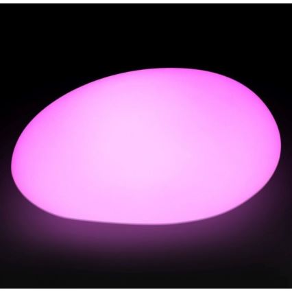 Lampe d'extérieur RGB à intensité variable LED/1W/5V 28cm IP67 1000 mAh+ Télécommande