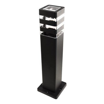 Lampe d'extérieur SANTA 1xE27/60W/230V 50 cm IP54 noire