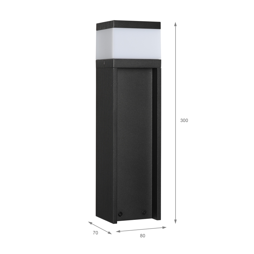 Lampe d'extérieur VESPER 1x G9/5W/230V IP44, 30 cm, noire