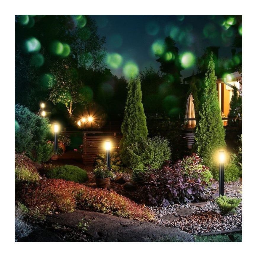 Lampe extérieur 1xE27/60W/230V IP44 110cm anthracite