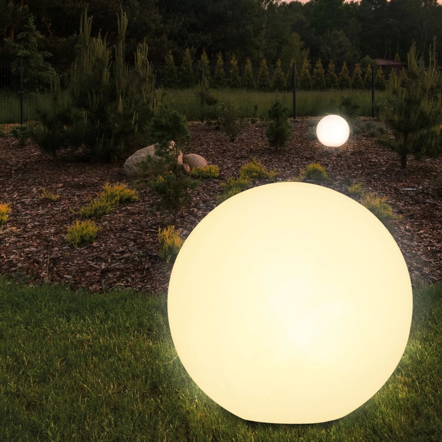 Lampe extérieur ARGENTO 1xE27/15W/230V d. 30 cm IP65 blanc