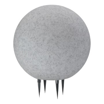 Lampe extérieur ARGENTO 1xE27/15W/230V d. 30 cm IP65 gris