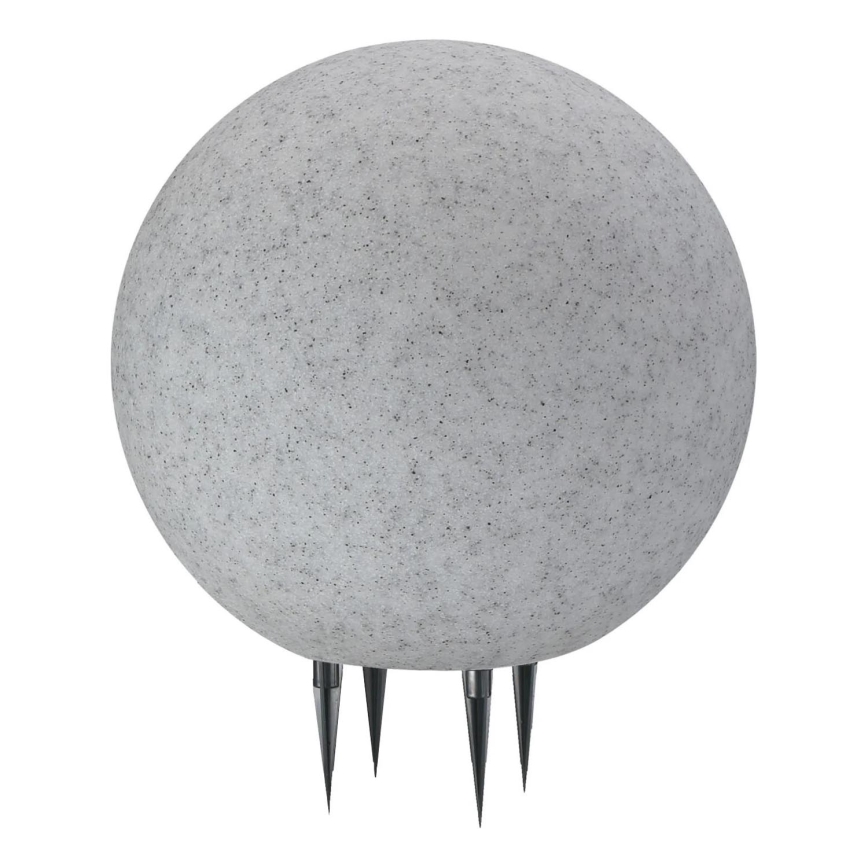 Lampe extérieur ARGENTO 1xE27/15W/230V d. 30 cm IP65 gris