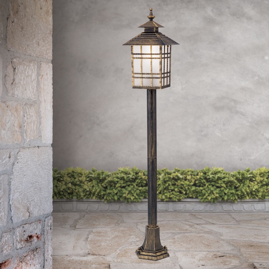 Lampe extérieur KIKO 1xE27/11W/230V IP44 bronze/patine