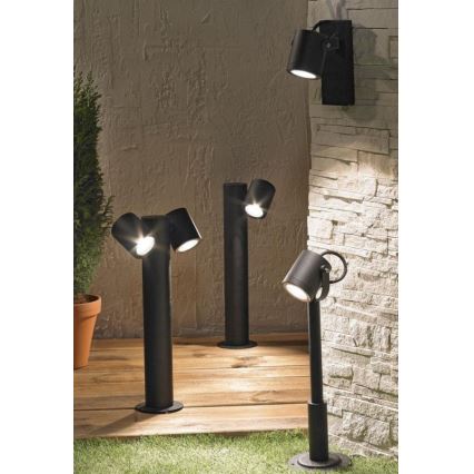 Lampe extérieur PINO 1xGU10 / 10W / 230V IP44 44 cm
