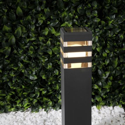 Lampe extérieur TEKSAS 1xE27/12W/230V IP44 44 cm graphite