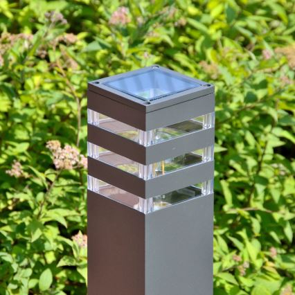 Lampe extérieur TEKSAS 1xE27/12W/230V IP44 44 cm graphite