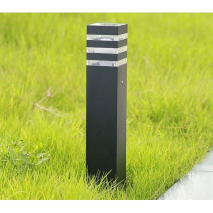 Lampe extérieur TEKSAS 1xE27/12W/230V IP44 74 cm anthracite