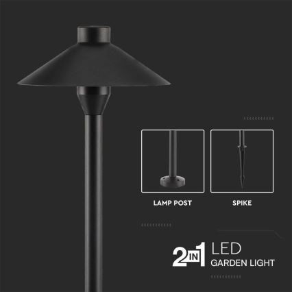 Lampe extérieure 2en1 LED/7W/230V IP65 3000K