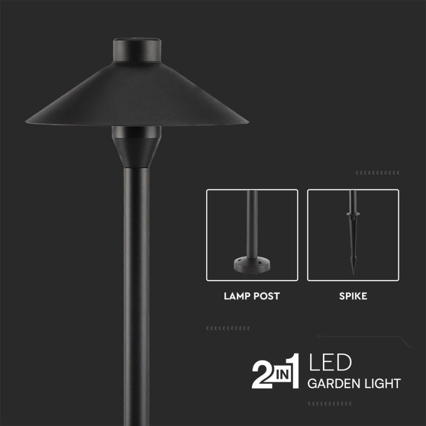 Lampe extérieure 2en1 LED/7W/230V IP65 3000K