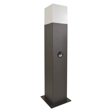 Lampe extérieure avec détecteur NEW YORK 1xE27/12W/230V IP44 44 cm anthracite