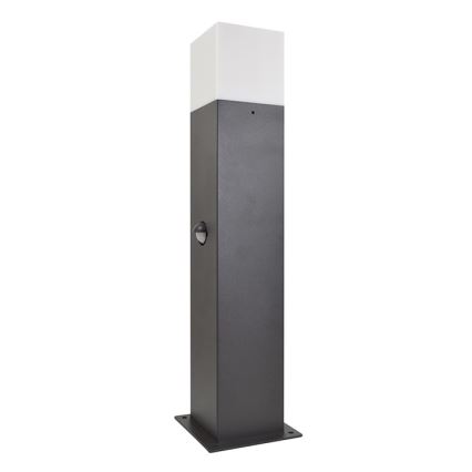 Lampe extérieure avec détecteur NEW YORK 1xE27/12W/230V IP44 44 cm anthracite