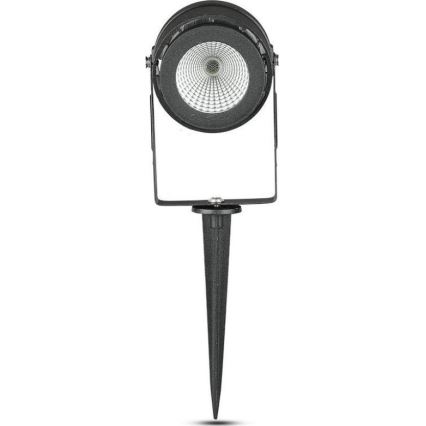 Lampe extérieure LED/12W/100-240V IP65 4000K noir