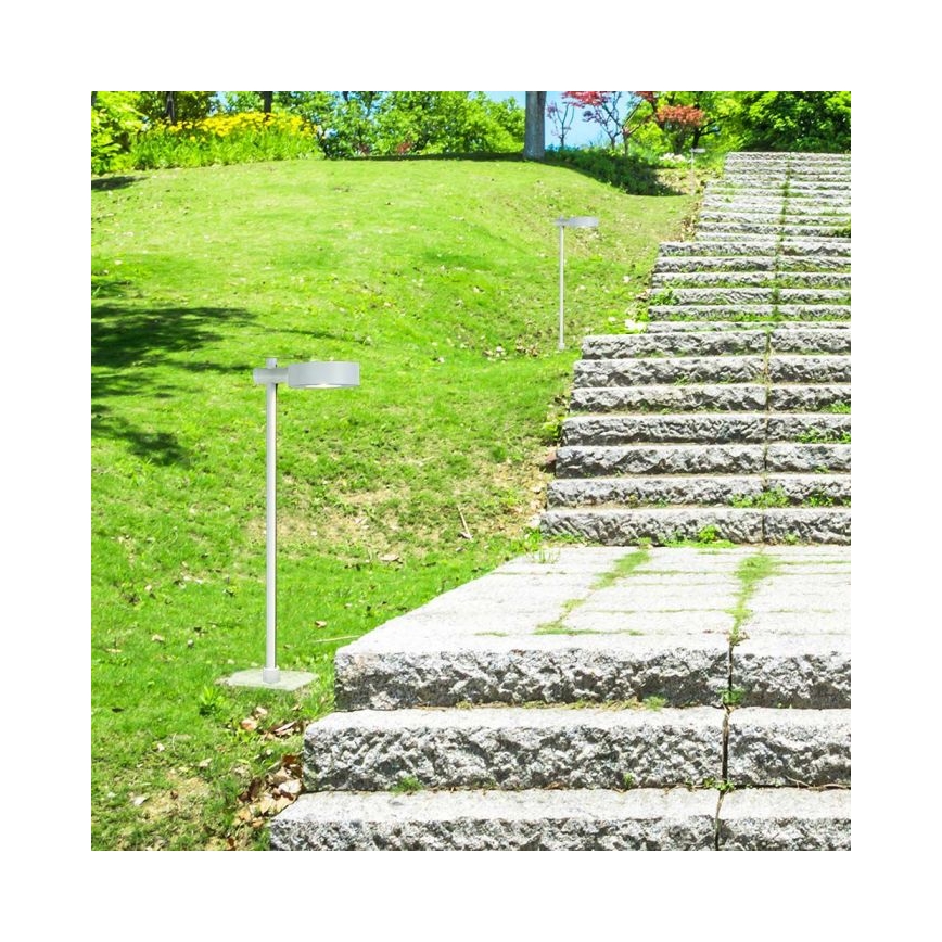 Lampe extérieure LED/7W/230V 3000K IP65 blanche 102 cm