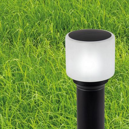 Lampe extérieure MADRID 1xE27/12W/230V 40 cm IP44 noire