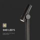 Lampe flexible extérieure LED/4W/230V 3000K IP44 100 cm noir