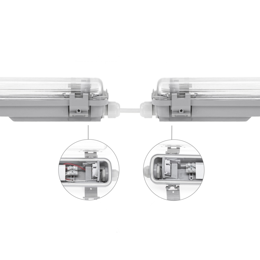 Lampe fluorescente industrielle LIMEA T8 1xG13/20W/230V IP65 120cm