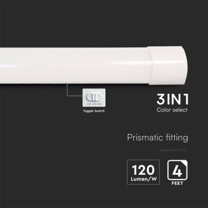 Lampe fluorescente LED/40W/230V 3000/4000/6500K 116 cm