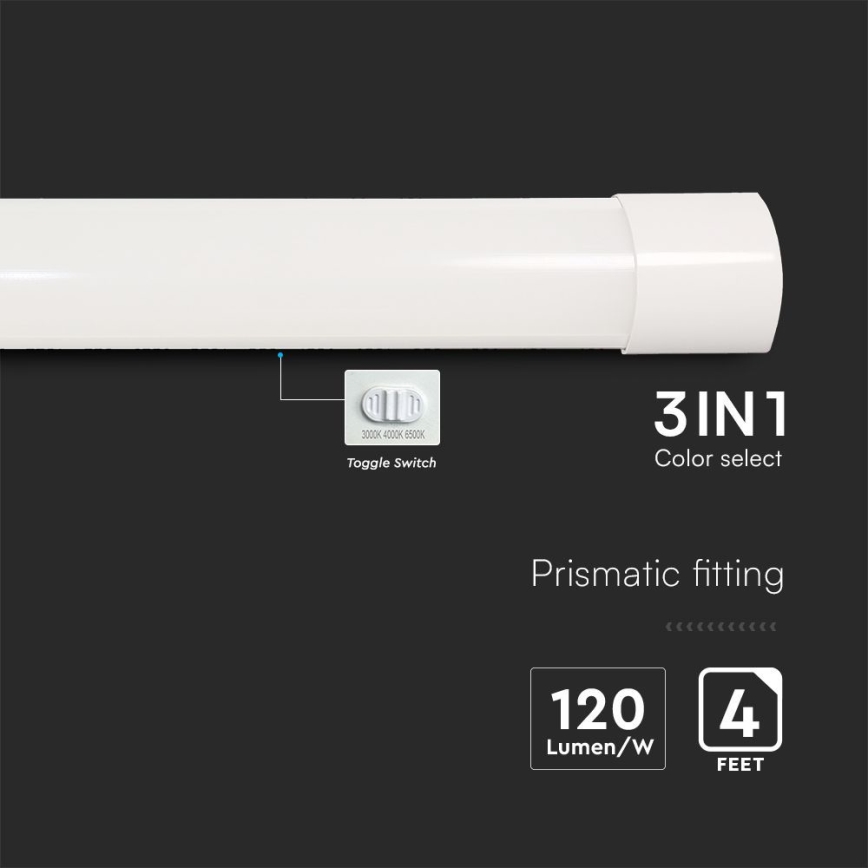 Lampe fluorescente LED/40W/230V 3000/4000/6500K 116 cm