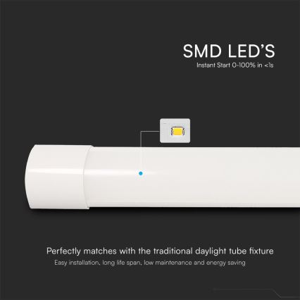 Lampe fluorescente LED/40W/230V 3000/4000/6500K 116 cm