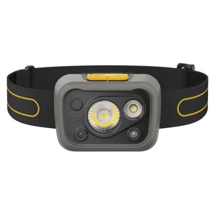 Lampe frontale LED à intensité variable avec détecteur GP DISCOVERY CHW54 LED/3xAAA IPX5