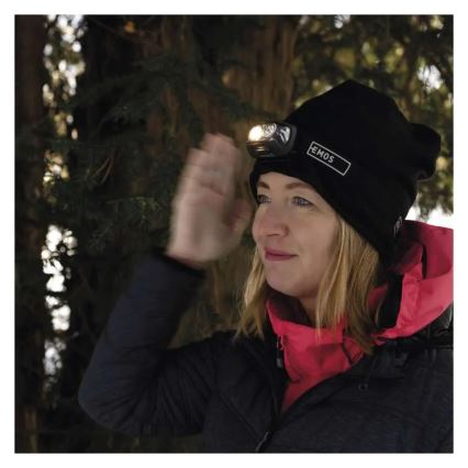 Lampe frontale LED rechargeable USB 1200 mAh